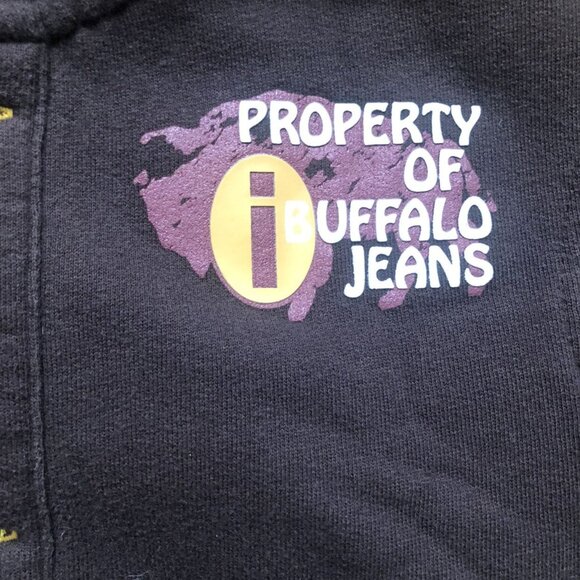 Buffalo david Bitton Size 8 Brown Button Up Hoodie - Picture 2 of 7